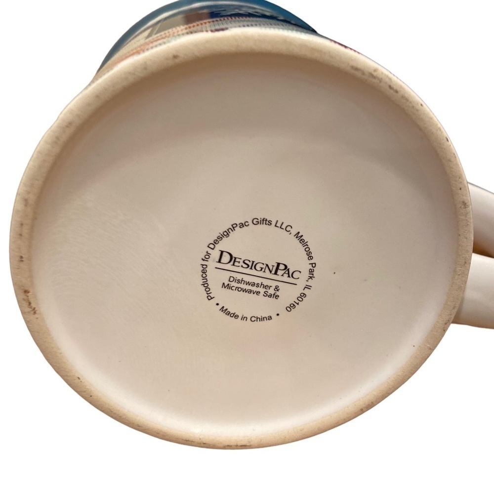 LARGE plaid snowFlake mug - Picture 4 of 4